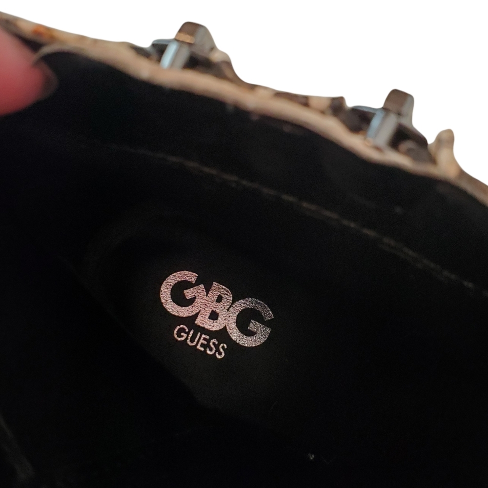 Guess Snake Print Booties - image 7